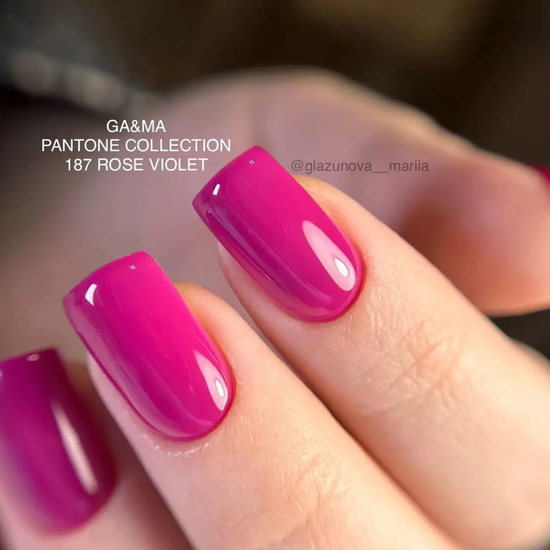 Гель-лак GaMa Gel Polish Pantone Сollection №187 Rose Violet 10 мл, Объем: 10 мл
, Цвет: 1876