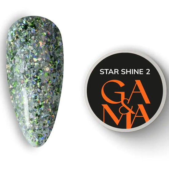 Гель-лак GaMa Star Shine №002 5 г, Цвет: 002
