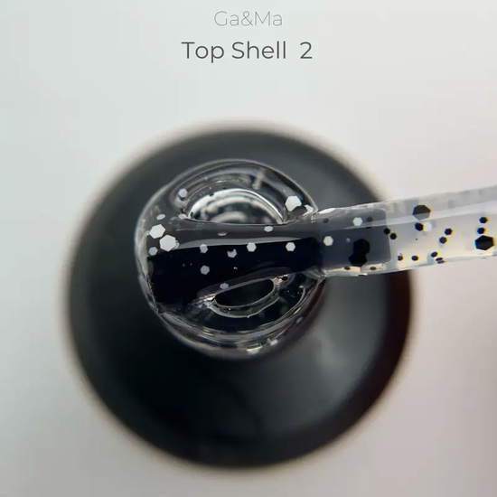 Топ для гель-лака без ЛС GaMa Top Shell №002 10 мл, Объем: 10 мл, Цвет: 002
2