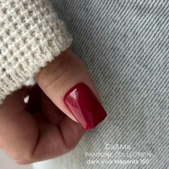 Гель-лак GaMa Gel Polish Pantone Сollection №150 dark Viva Magenta 10 мл, Объем: 10 мл
, Цвет: 1506