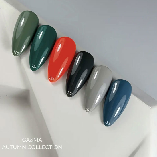 Гель-лак GaMa Gel Polish Autumn collection №130 Moh 10 мл, Об`єм: 10 мл
, Колір: 1303