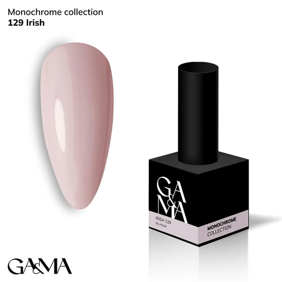 Гель-лак GaMa Gel Polish Monochrome collection №129 Irish 10 мл, Объем: 10 мл
, Цвет: 129