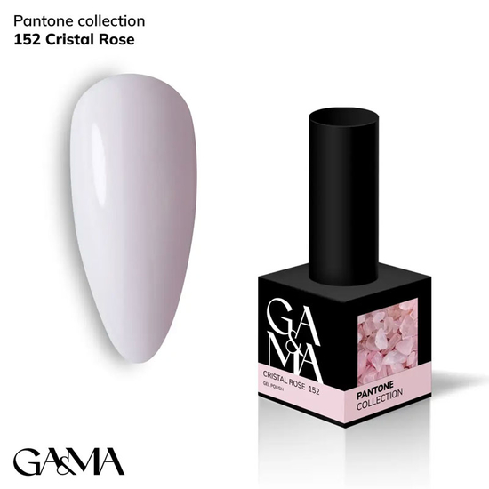 Гель-лак GaMa Gel Polish Pantone Сollection №152 Cristal Rose 10 мл, Об`єм: 10 мл
, Колір: 152