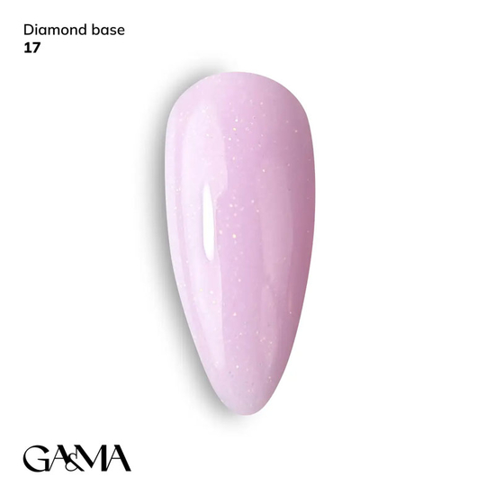 Камуфлирующая база GaMa Cover Base Diamond №017 15 мл, Объем: 15 мл, Цвет: 017