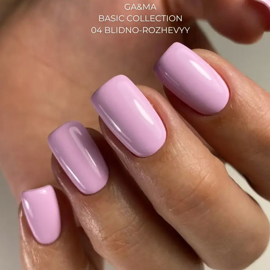 Гель-лак GaMa Gel ​Polish Basic collection 004 blidno-rozhevyy 10 мл, Цвет: 004
4