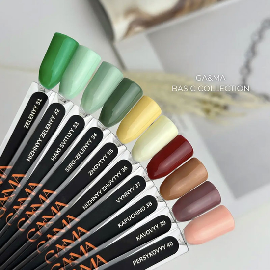 Гель-лак GaMa Gel ​Polish Basic collection 056 kremovyy 10 мл, Цвет: 0564