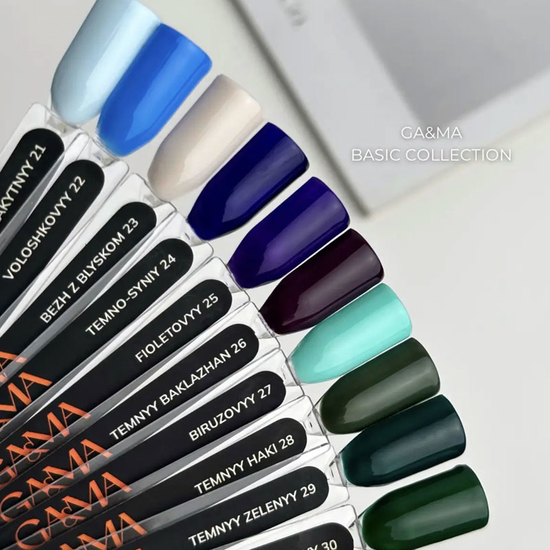 Гель-лак GaMa Gel ​Polish Basic collection 056 kremovyy 10 мл, Цвет: 0563
