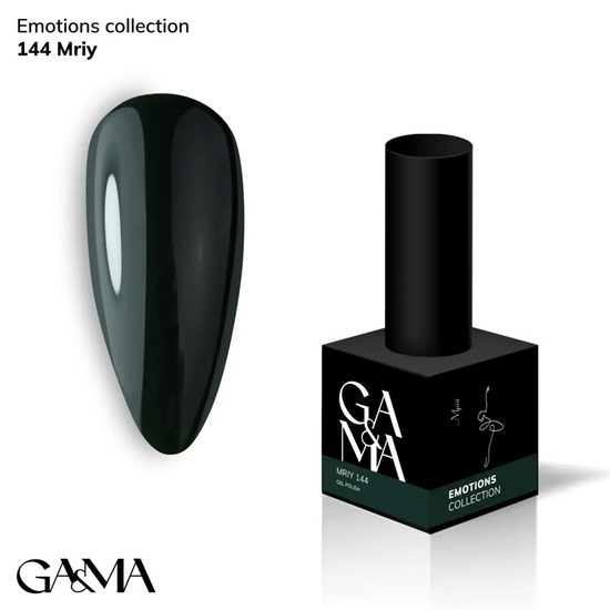 Гель-лак GaMa Gel Polish Emotions collection 144 mriy 10 мл, Колір: 144