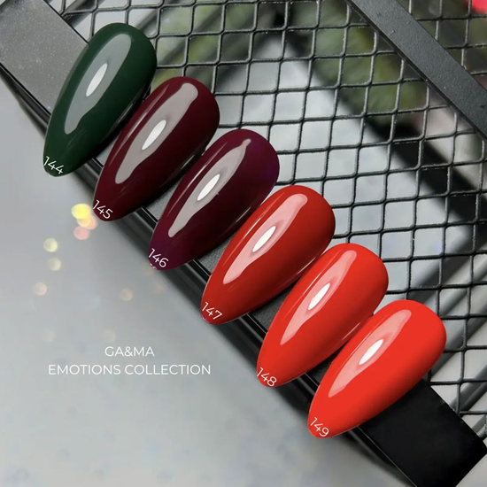 Гель-лак GaMa Gel ​Polish Emotions collection 147 nasolodzhuysya 10 мл, Цвет: 1473