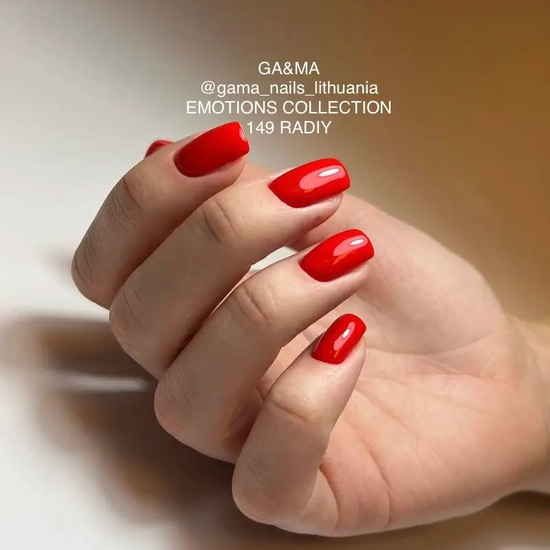 Гель-лак GaMa Gel Polish Emotions collection 149 radiy 10 мл, Колір: 1496