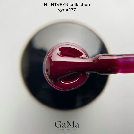 Гель-лак GaMa Gel ​Polish Hlintveyn collection 177 vyno 10 мл, Цвет: 1772