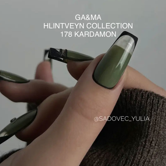 Гель-лак GaMa Gel ​Polish Hlintveyn collection 178 kardamon 10 мл, Цвет: 1785