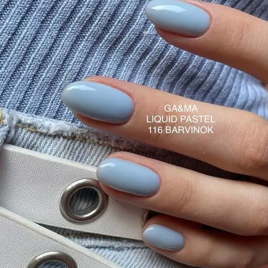 Гель-лак GaMa Gel ​Polish Liquid pastel 116 barvinok 10 мл, Цвет: 1164