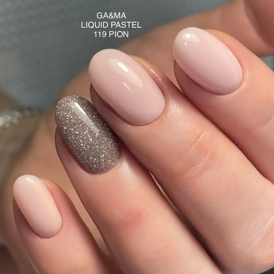 Гель-лак GaMa Gel ​Polish Liquid pastel 119 Pion 10 мл, Цвет: 1193
