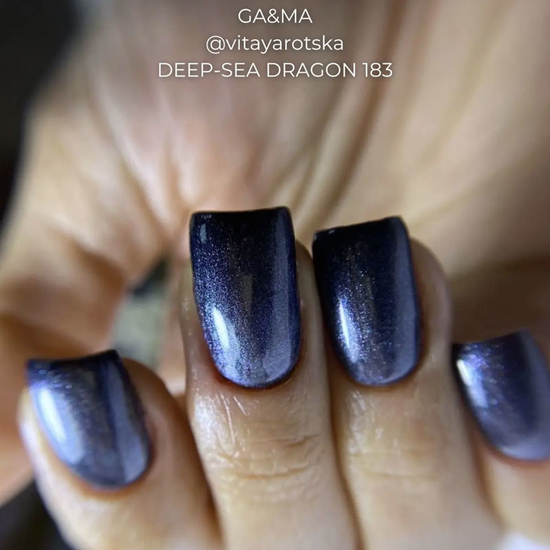 Гель-лак GaMa Gel ​Polish Night collection 183 Deep-Sea dragon 10 мл, Цвет: 1835