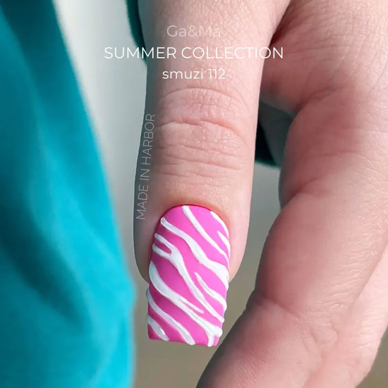 Гель-лак GaMa Gel Polish Summer collection 112 Smuzi 10 мл, Колір: 1126