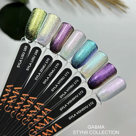 Гель-лак GaMa Gel Polish Styhii collection 171 Syla vitru 10 мл, Колір: 1714