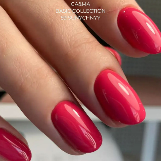 Гель-лак GaMa Gel Polish Basic collection 059 sunychnyy 10 мл, Колір: 0597