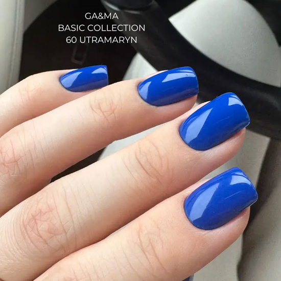 Гель-лак GaMa Gel Polish Basic collection 060 ultramaryn 10 мл, Колір: 0608