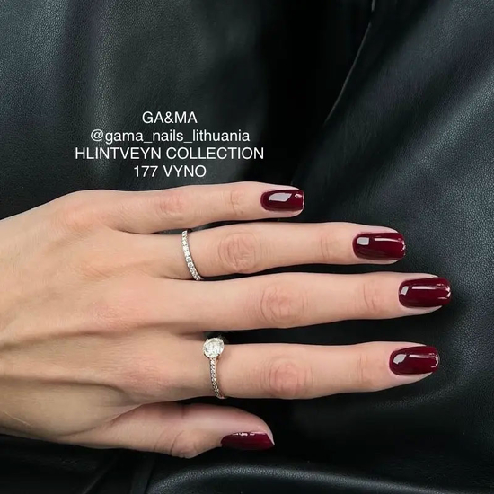 Гель-лак GaMa Gel ​Polish Hlintveyn collection 177 vyno 10 мл, Цвет: 1776