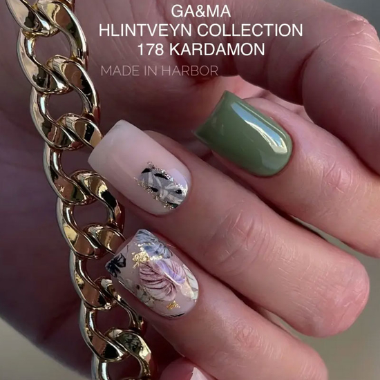 Гель-лак GaMa Gel ​Polish Hlintveyn collection 178 kardamon 10 мл, Цвет: 1786