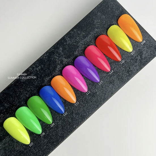 Гель-лак GaMa Gel Polish Summer collection 109 Miata 10 мл, Колір: 1092