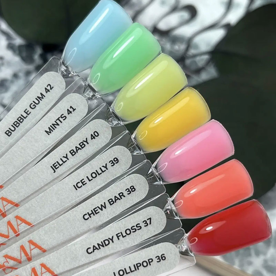 Гель для зміцнення та нарощування GaMa Simple Gel №036 Lollipop 15 мл, Об`єм: 15 мл, Колір: 0366