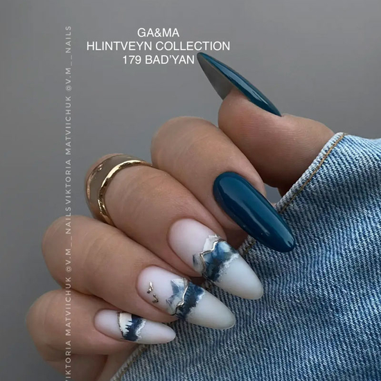 Гель-лак GaMa Gel ​Polish Hlintveyn collection 179 bad'yan 10 мл, Цвет: 1796