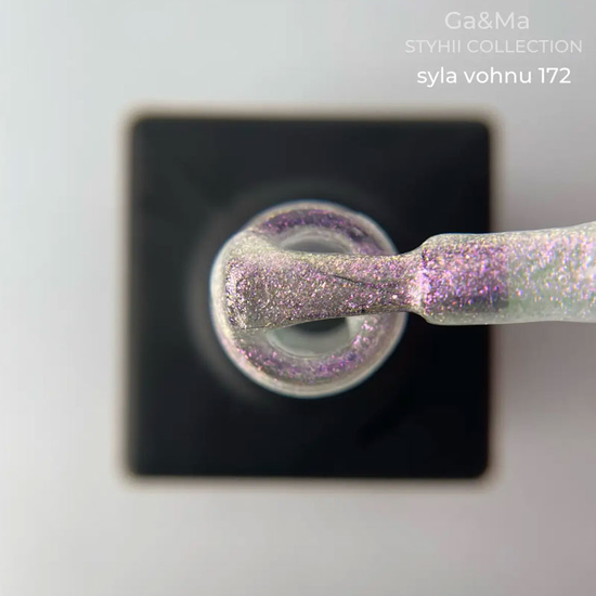 Гель-лак GaMa Gel Polish Styhii collection 172 Syla vohnu 10 мл, Колір: 1722