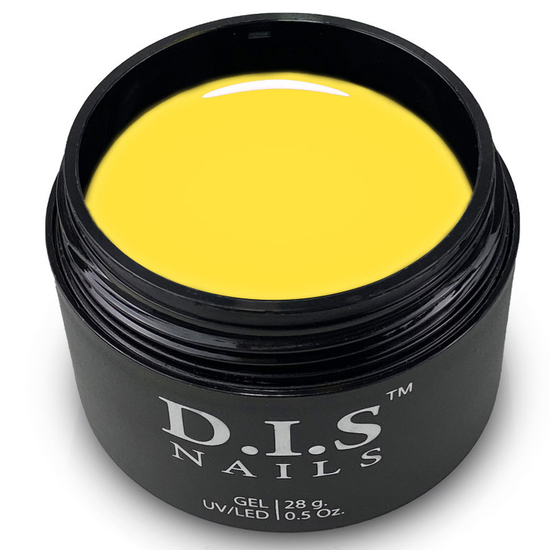 Гель для наращивания DIS Nails Hard Yellow, 28 г, Цвет: Yellow