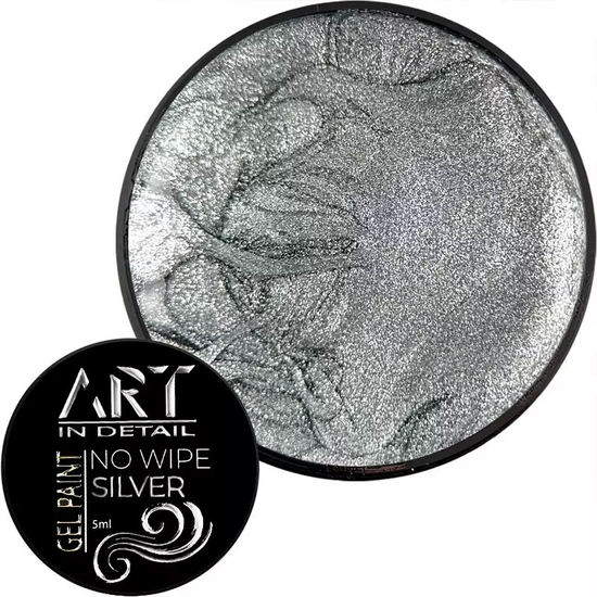 Гель-краска ART Gel Paint No Wipe Silver, 5 г, Цвет: Silver
