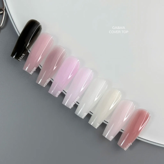 Камуфлирующий топ GaMa Cover Top Silk 10 мл, Объем: 10 мл
, Цвет: Silk2