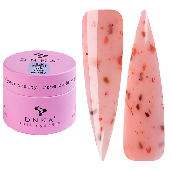 Рідкий акрігель DNKa Liquid Acrygel 0039 Magnolia 15 мл, Колір: 0039