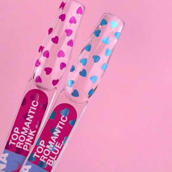 Топ для гель-лаку LUNA Top Romantic Pink 13 мл, Об`єм: 13 мл, Колір: Romantic Pink4