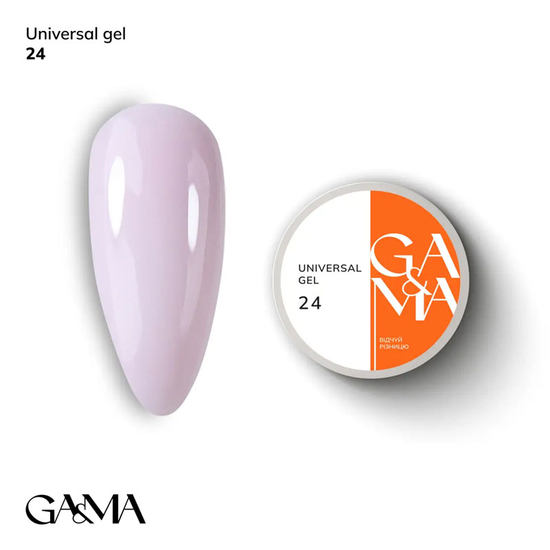 Универсальный гель GaMa Universal Gel №024 30 мл, Объем: 30 мл, Цвет: 024