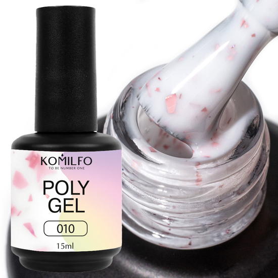 Komilfo PolyGel 010, 15 мл, Объем: 15 мл, Цвет: 010
2