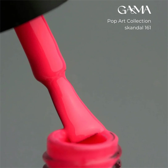 Гель-лак GaMa Gel Polish Pop Art collection 161 Skandal 10 мл, Объем: 10 мл
, Цвет: 1612
