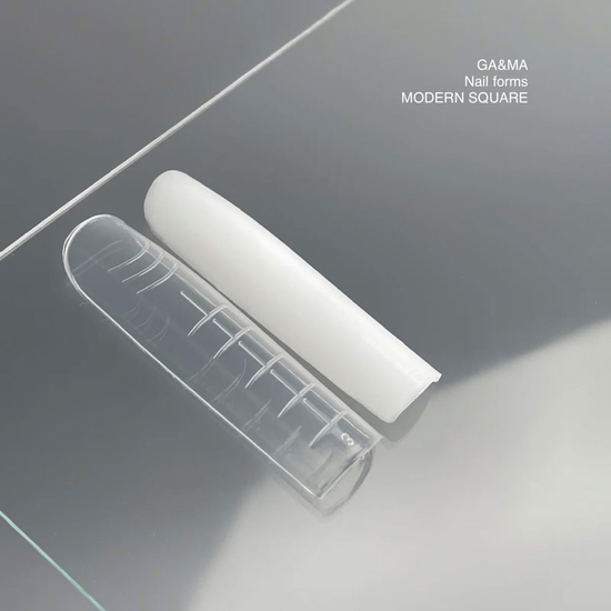 Верхние формы GaMa Арочный квадрат Nail forms Modern square collaboration with @sadovec_yulia4