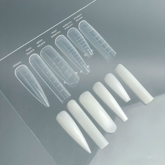 Верхние формы GaMa Арочный квадрат Nail forms Modern square collaboration with @sadovec_yulia5