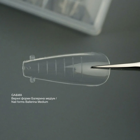 Верхние формы GaMa Балерина медиум Nail forms Ballerina3