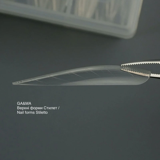 Верхние формы GaMa Стилет Наиль формы Stiletto collaboration with @sadovec_yulia2