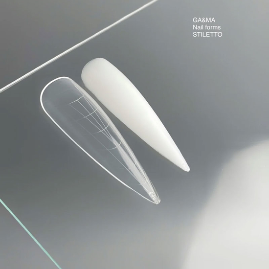 Верхние формы GaMa Стилет Наиль формы Stiletto collaboration with @sadovec_yulia5