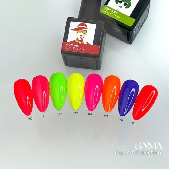 Гель-лак GaMa Gel Polish Pop Art collection 161 Skandal 10 мл, Объем: 10 мл
, Цвет: 1616