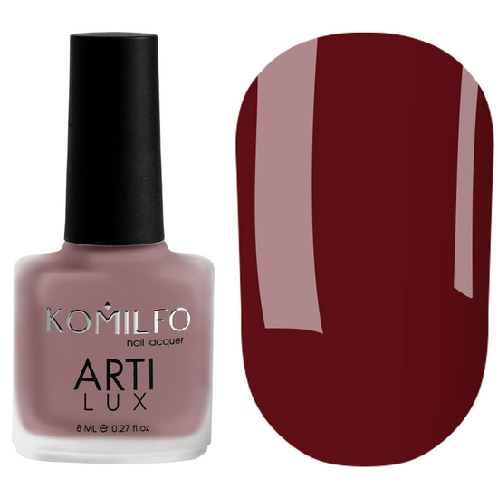 Лак для ногтей Komilfo ArtiLux Lady in Red 005 8 мл, Цвет: 005
