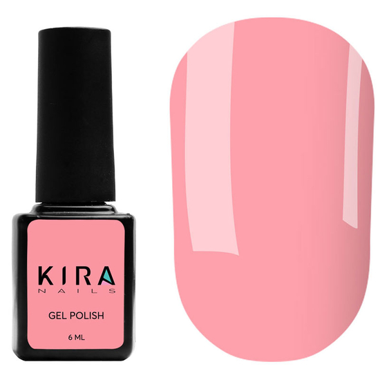 Гель-лак Kira Nails №057 (лососево-розовый, эмаль), 6 мл