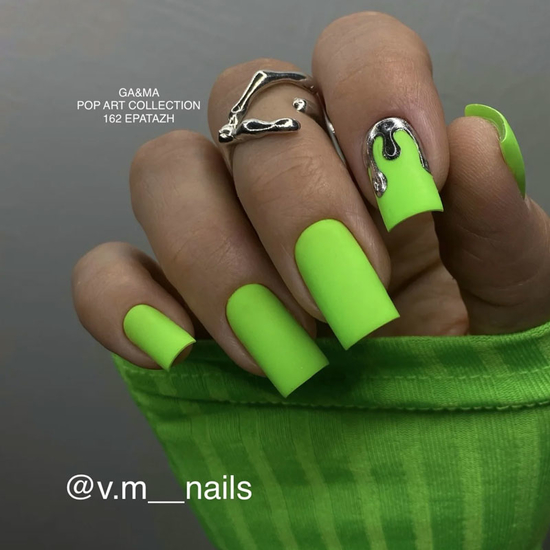 Гель-лак GaMa Gel Polish Pop Art collection 162 Epatazh 10 мл, Об`єм: 10 мл
, Колір: 1627