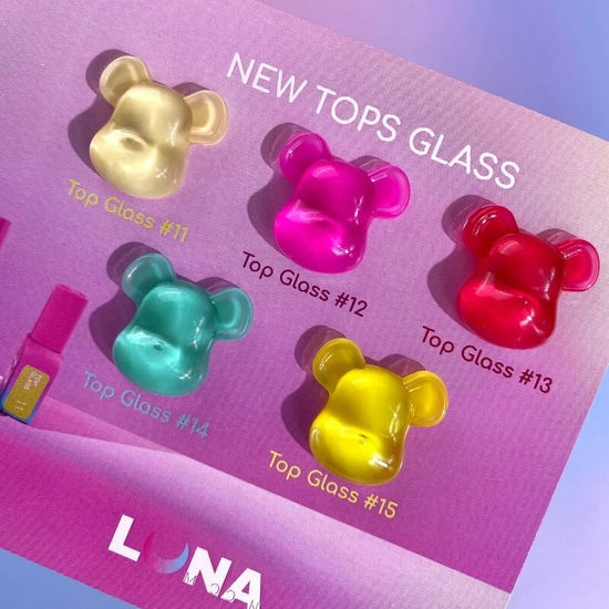 Топ для гель-лака LUNA Top Glass №12 13 мл, Объем: 13 мл, Цвет: 127