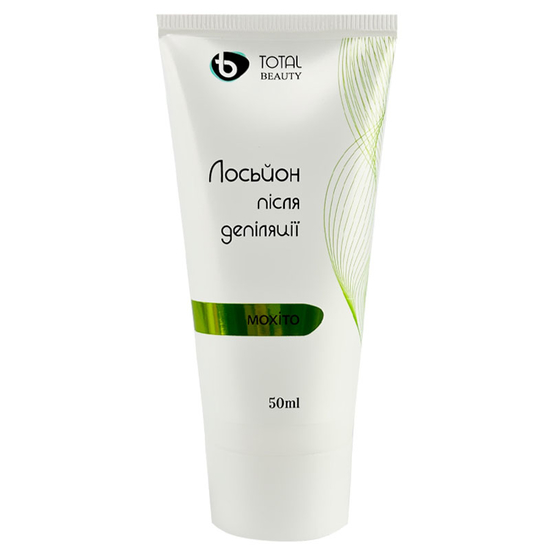 Лосьон после депиляции Total Beauty Мохито 50 мл, Объем: 50 мл, Аромат: Мохіто