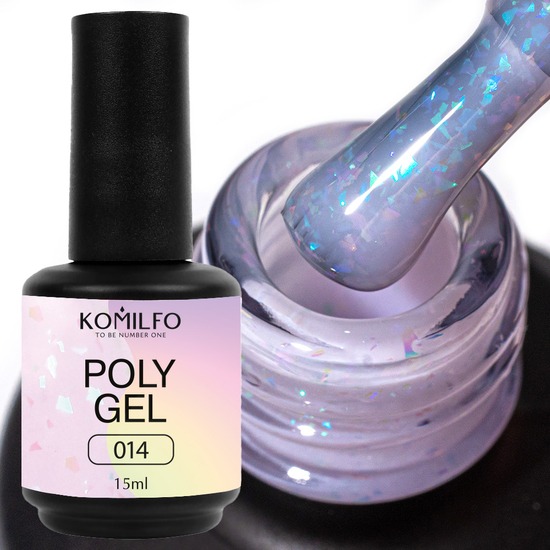 Komilfo PolyGel 014, 15 мл, Объем: 15 мл, Цвет: 0142
