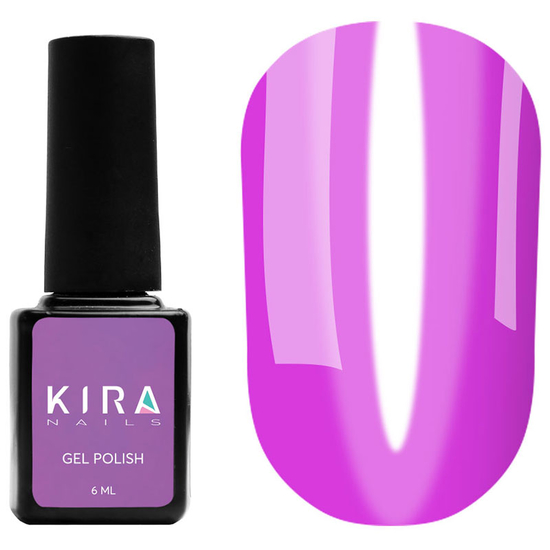Гель-лак Kira Nails Vitrage №V11 (розово-малиновый, витражный), 6 мл, Цвет: 11
